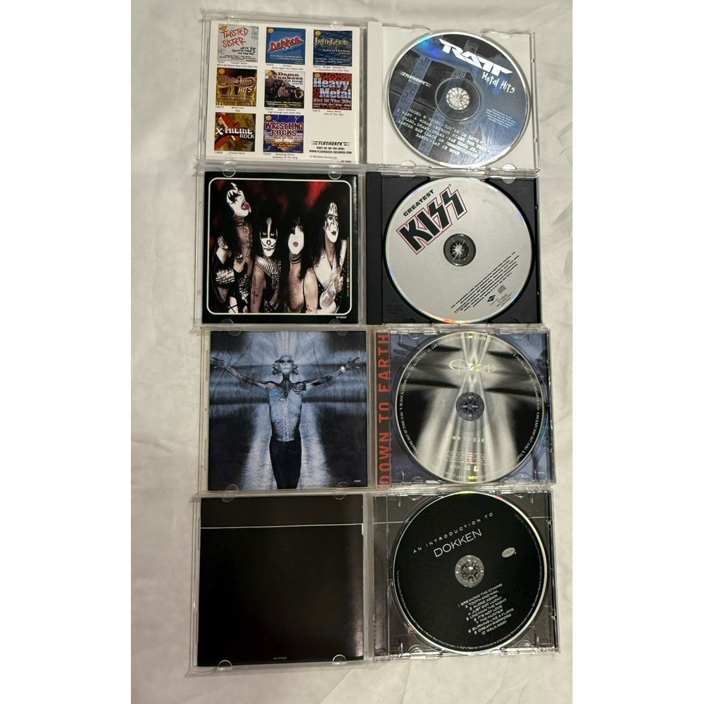 Lot Of 4 CDs Ratt, KISS, Ozzy, Dokken Classic Rock Heavy Metal - Picture 2 of 6